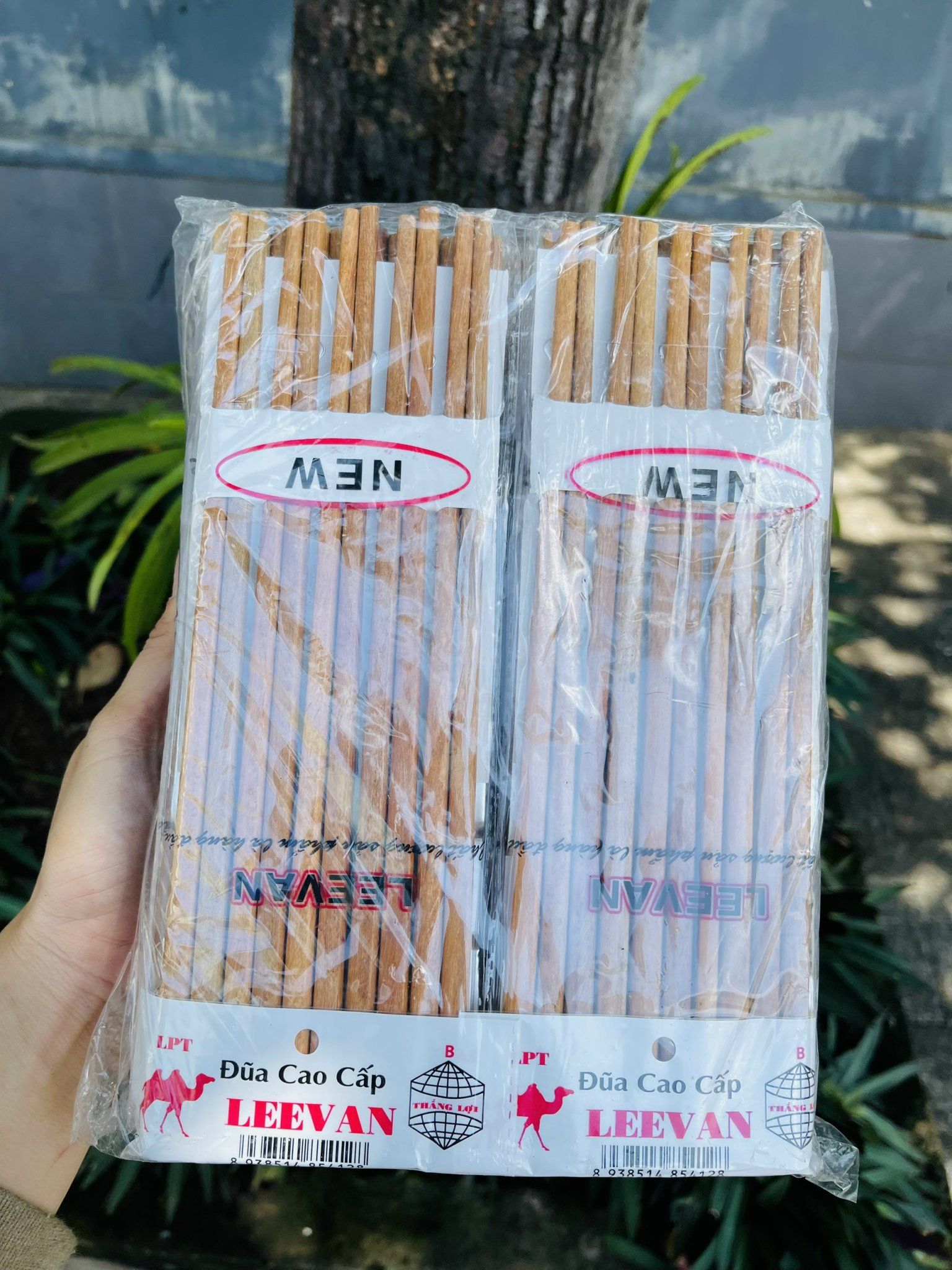 Combo 10 Đôi đũa gỗ tre - set  50 đôi 